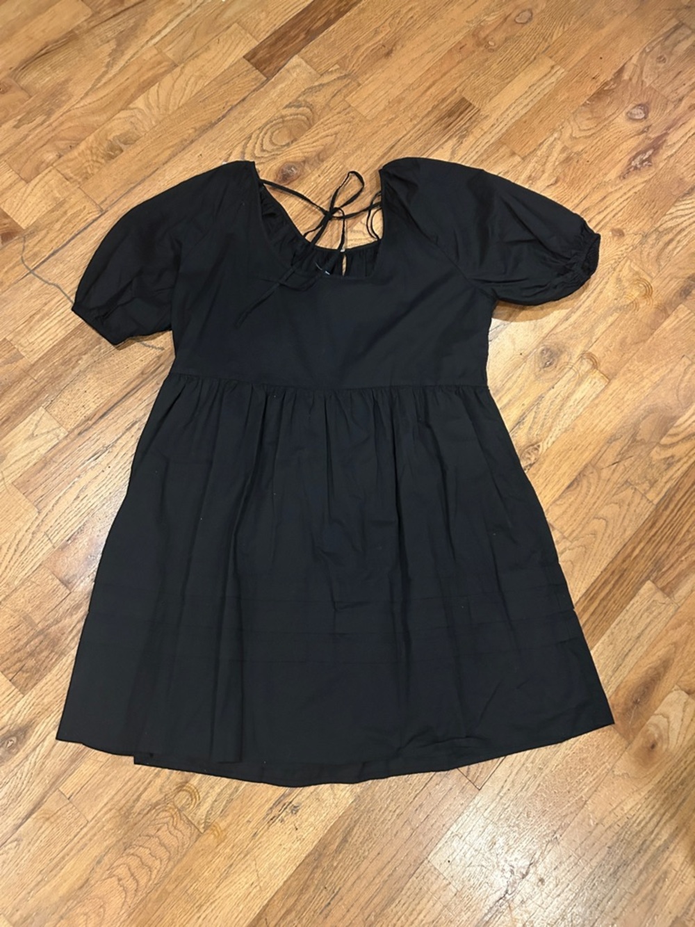 Old Navy Black babydoll Dress - Picture 6 of 6